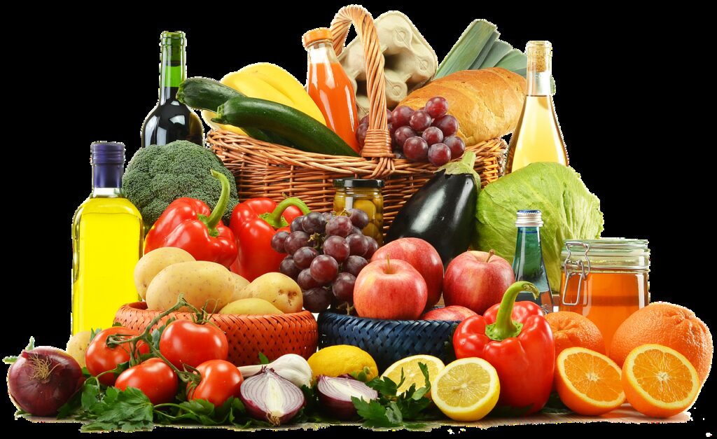 fruit free, vegetables, healthy